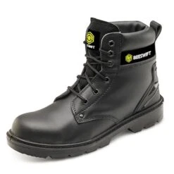 Click Smooth Leather 6 Inch Safety Boots