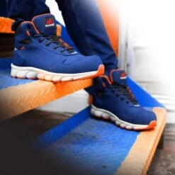 Rock Fall Michigan Non Metallic Safety Boots 8 Rock Fall Michigan Non Metallic Safety Boots -Foot Wears Shop rf112 michigan action shot